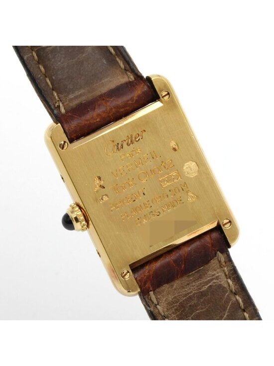 Cartier Must Tank SM Quartz Watch main image 6